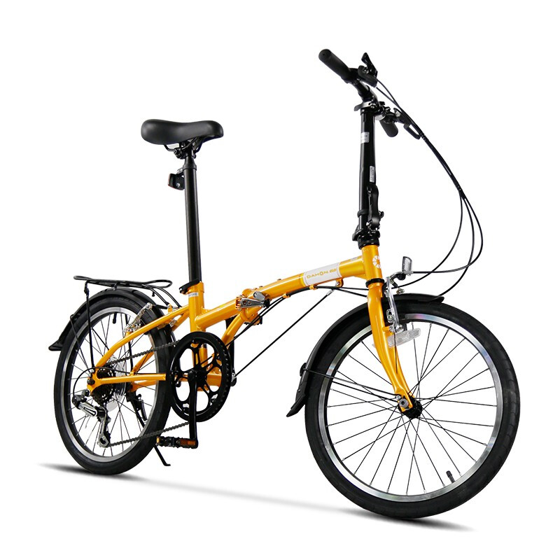 DAHON 大行 D6 折叠自行车 HAT060 橙色 6速 20英寸 1140.17元（需用券）