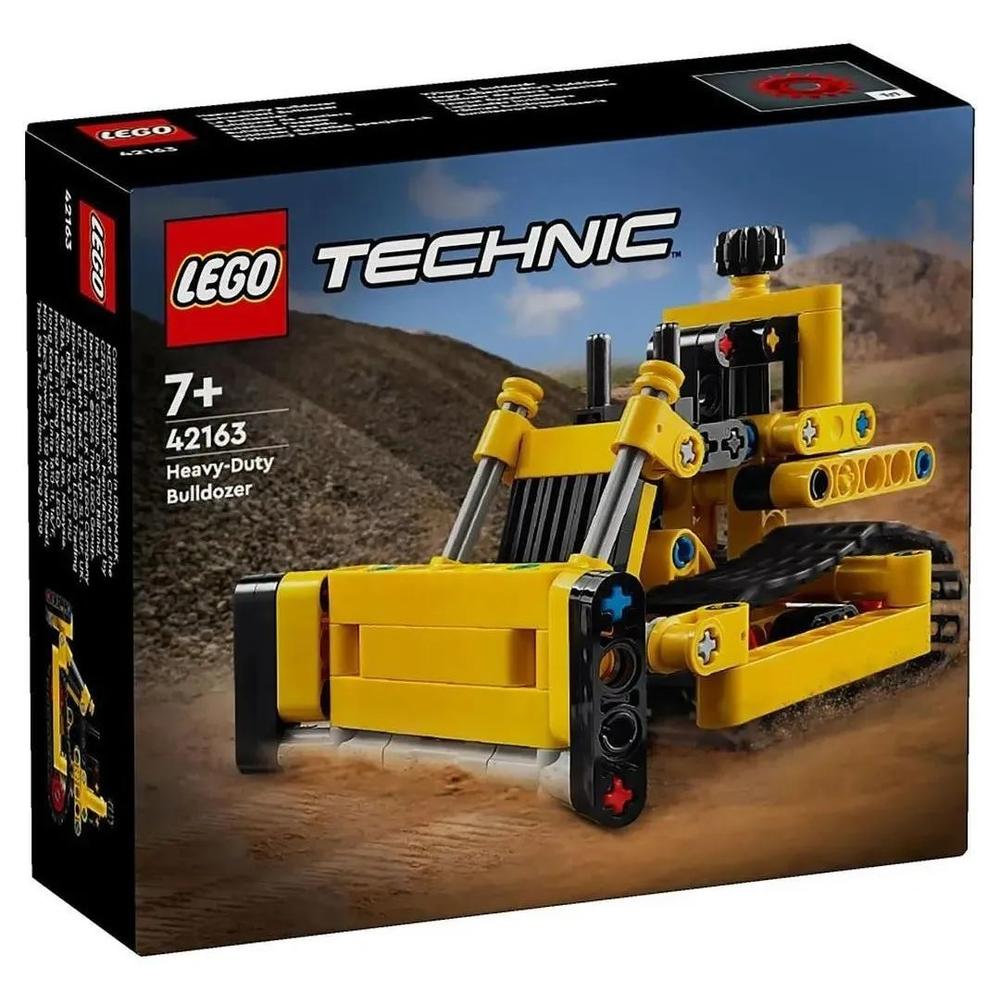 PLUS会员：LEGO 乐高 机械组系列 42163 重型推土机 59.15元（需用券）