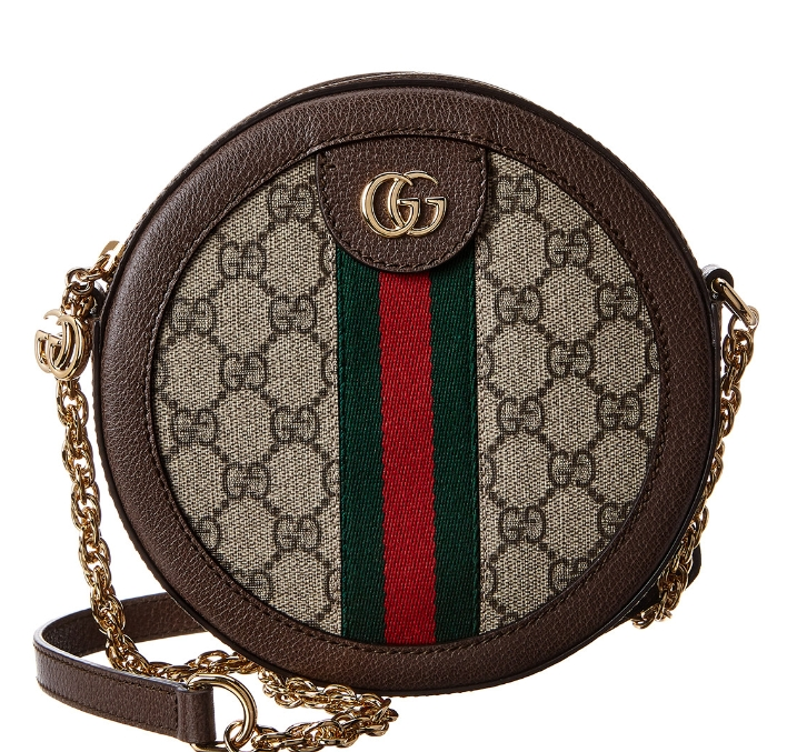 Gucci Ophidia 迷你圆形 GG 斜挎包 9折 $1489.99（约10818元）