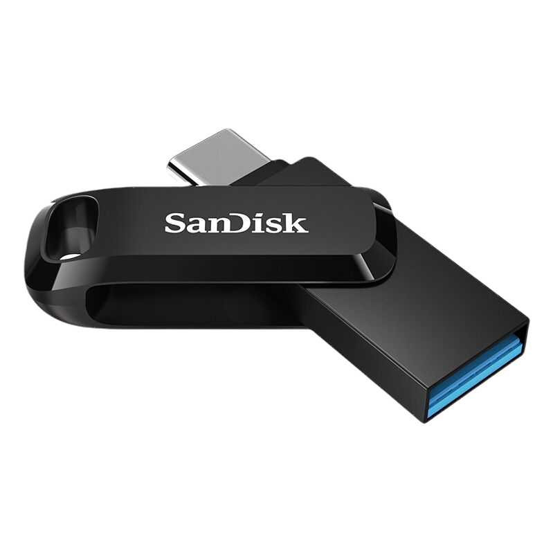 SanDisk 闪迪 64GB Type-C USB3.1 手机U盘DDC3 沉稳黑 49.9元
