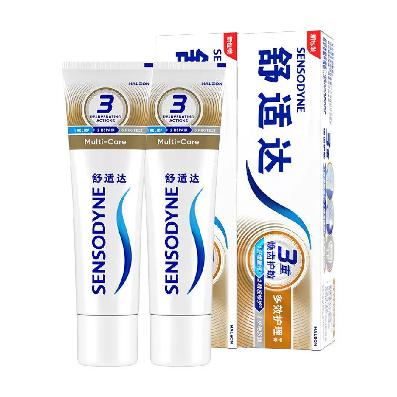 SENSODYNE 舒适达 基础护理系列 多效护理牙膏 ￥28.4