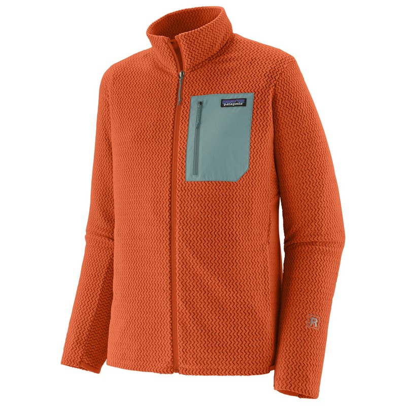 Patagonia 香港直邮Patagonia 男士抓绒衣 0056418COALORANGE CO 橙色户外 1129.55元