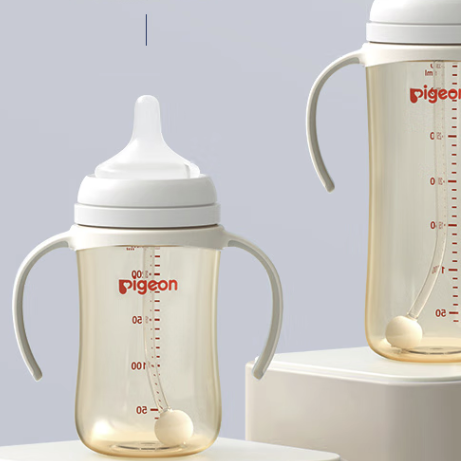 Pigeon 贝亲 自然离乳pro系列 AA252 PPSU奶瓶 240ml 114.38元