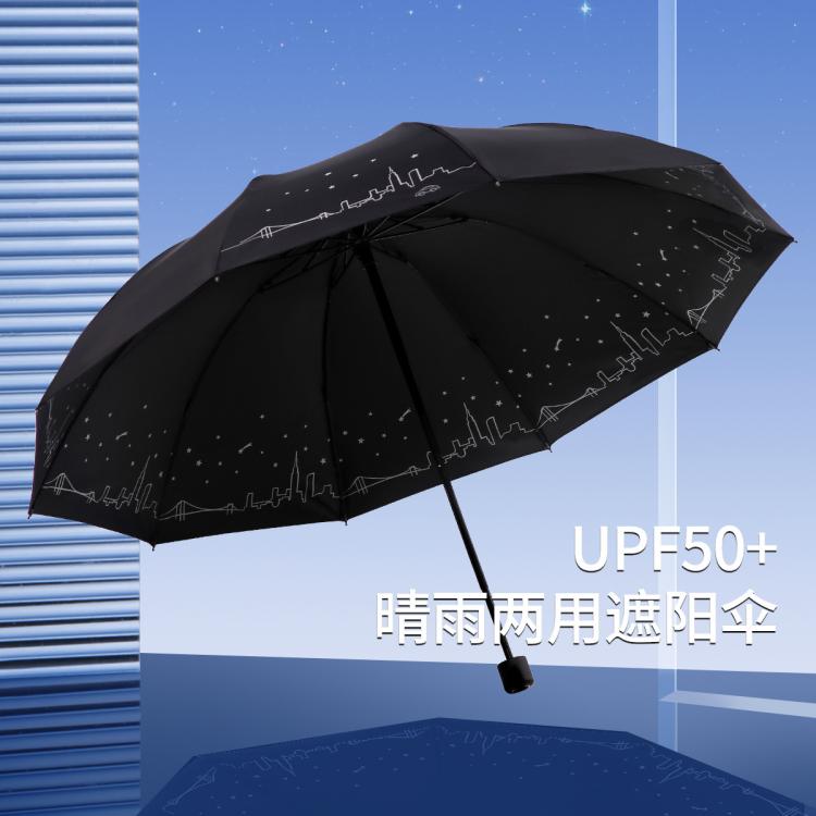 Paradise 天堂伞 十骨全钢加固伞 双人晴雨两用伞 120cm 44元