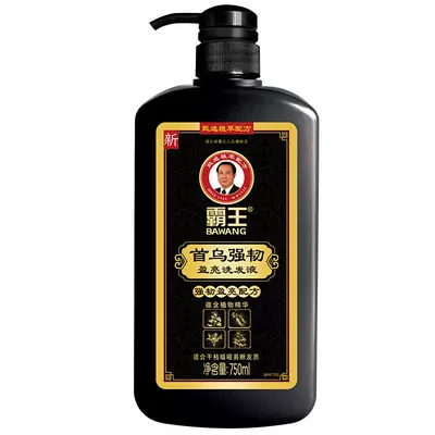 88VIP：霸王 何首乌强韧洗发液 750ml 黑芝麻控油蓬松 12.71元+1.96元淘金币