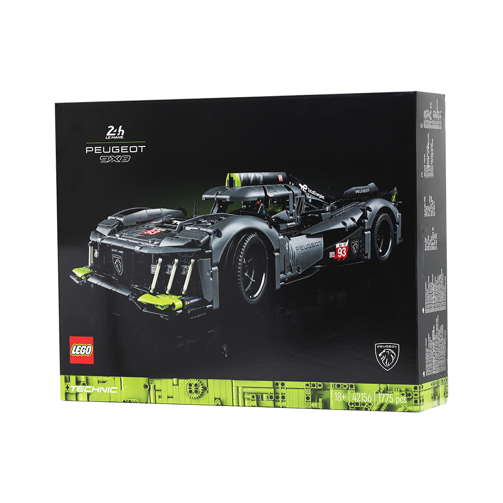 LEGO 乐高 积木拼装玩具42156模型标致9X8超级跑车男孩玩具 1082.43元