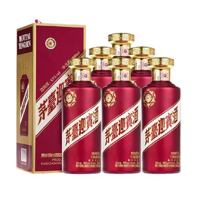 88VIP：茅台迎宾酒 紫迎宾500ml*6瓶 整箱装 1010.84元+淘金币22.76元