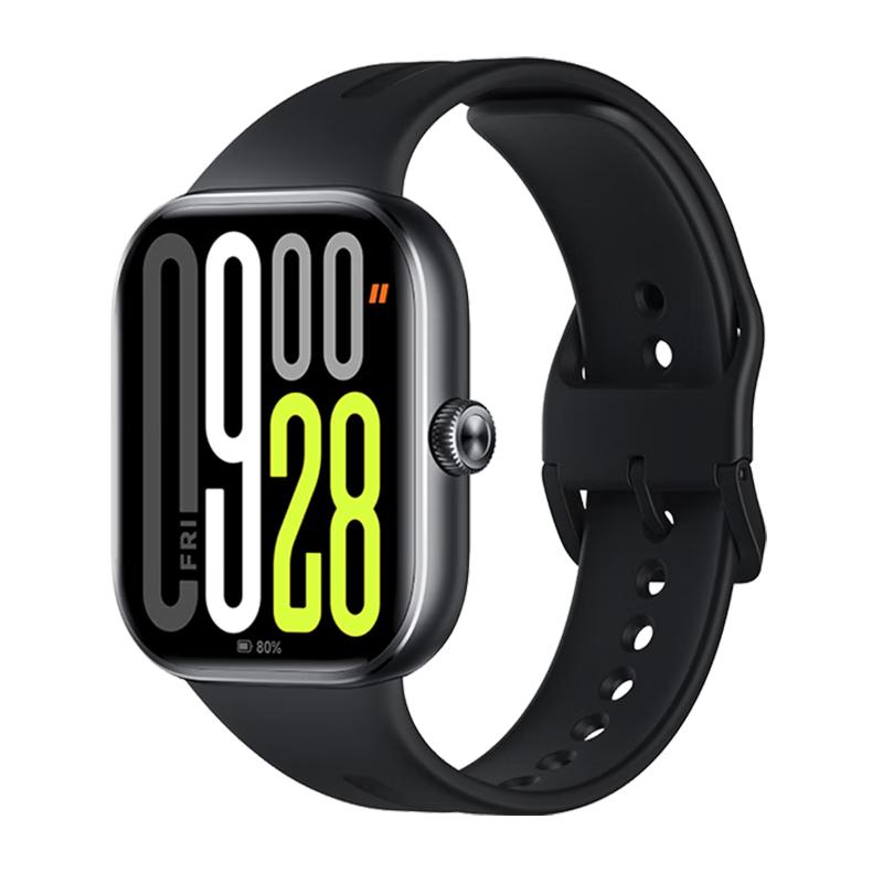 移动端、京东百亿补贴：红米 Watch 5 智能手表 蓝牙版 47.5mm 典雅黑铝合金表