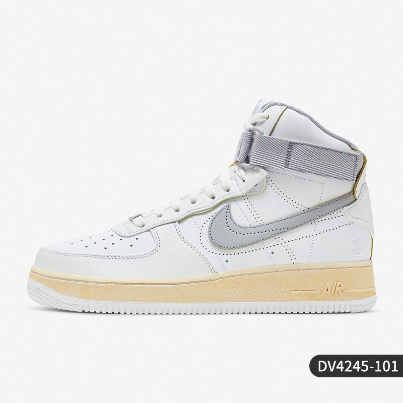 NIKE 耐克 官方正品Air Force 1 AF1空军一号高帮板鞋DV4245-101 1029元