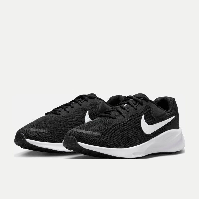 PLUS会员：耐克 NIKE 男子公路跑步鞋（宽版）Revolution 7 Wide FB8501-002 321.86元包