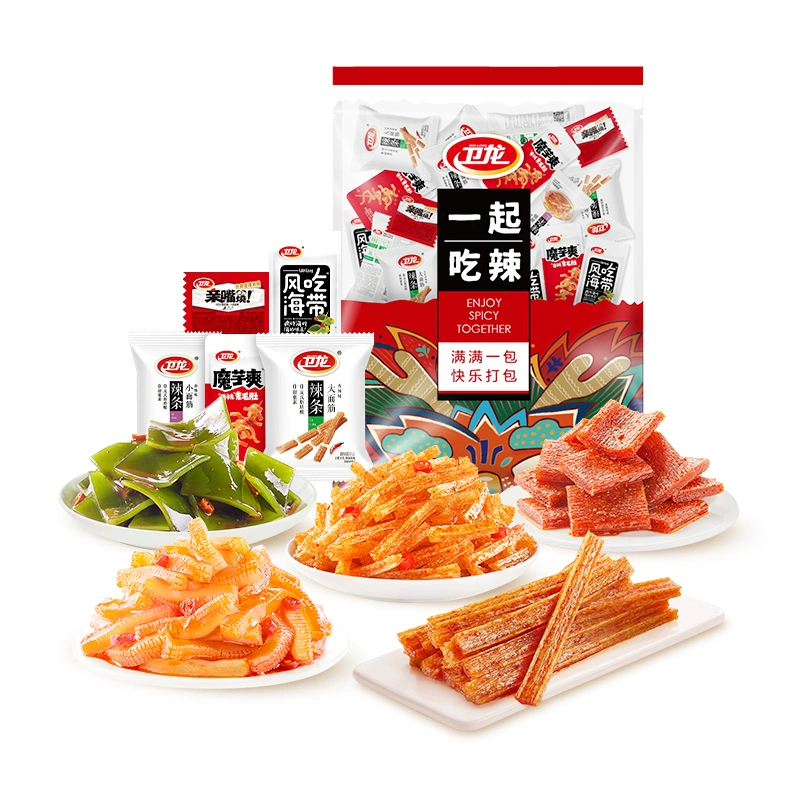 卫龙辣条缤纷礼包360g*1袋休闲零食 券后34.9元