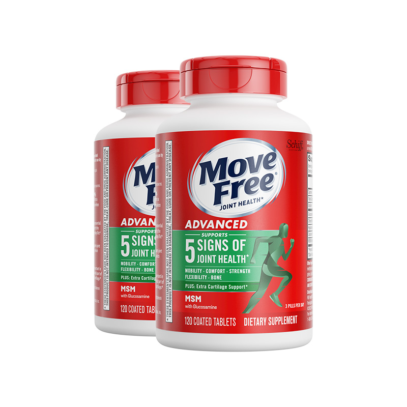 88VIP、今日必买：益节 Move Free 氨糖软骨素 绿瓶 120粒*2 260.3元