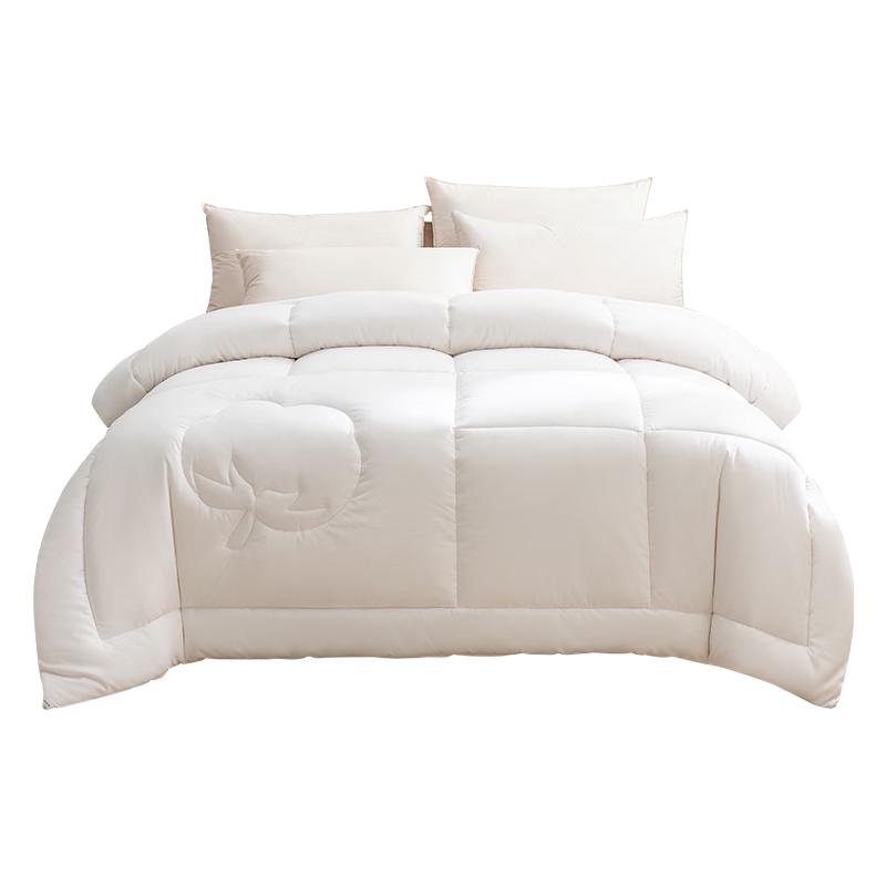 京东京造 100%天然新疆棉花被 纯棉被芯单人被子 春秋四季被4斤1.5x2米 168.8元