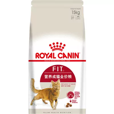 88vip:皇家 F32均衡营养成猫通用粮 15kg 531.9元