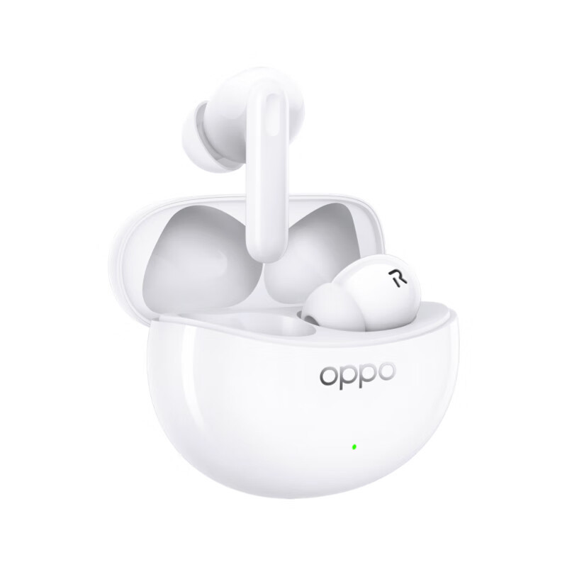 春焕新、PLUS会员：OPPO Enco Free3 入耳式真无线动圈主动降噪蓝牙耳机 青霜白 