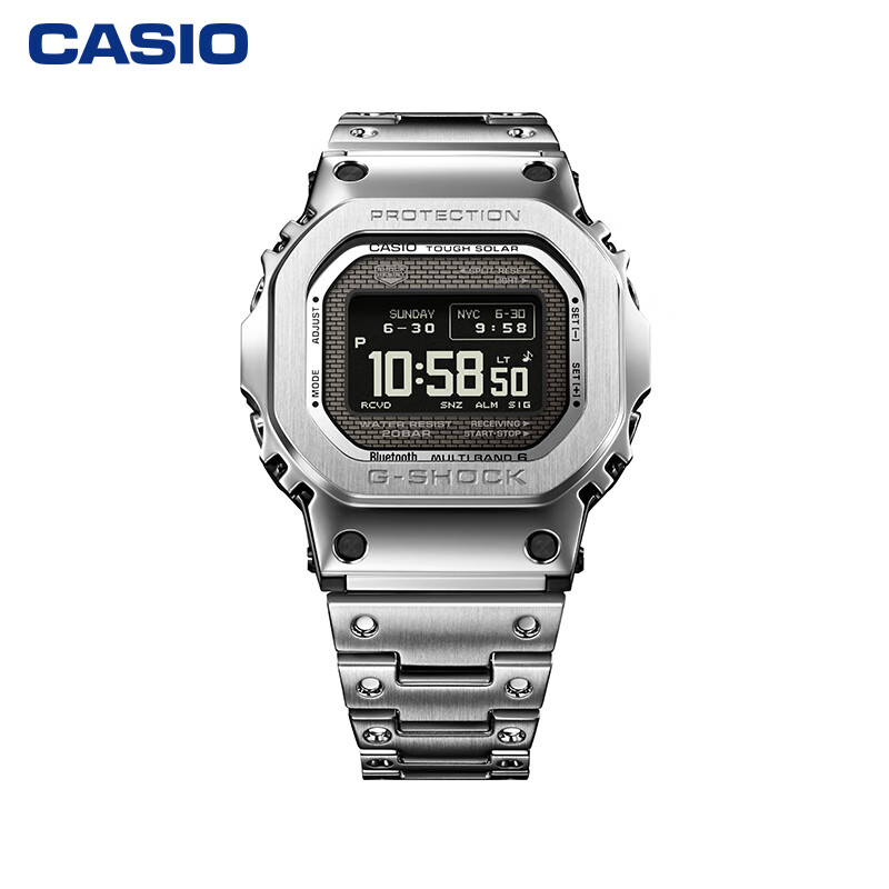 CASIO G-SHOCK GMW-BZ5000系列 MIP显示屏 六局电波太阳能 时尚男表 1PRN 3980元（需用