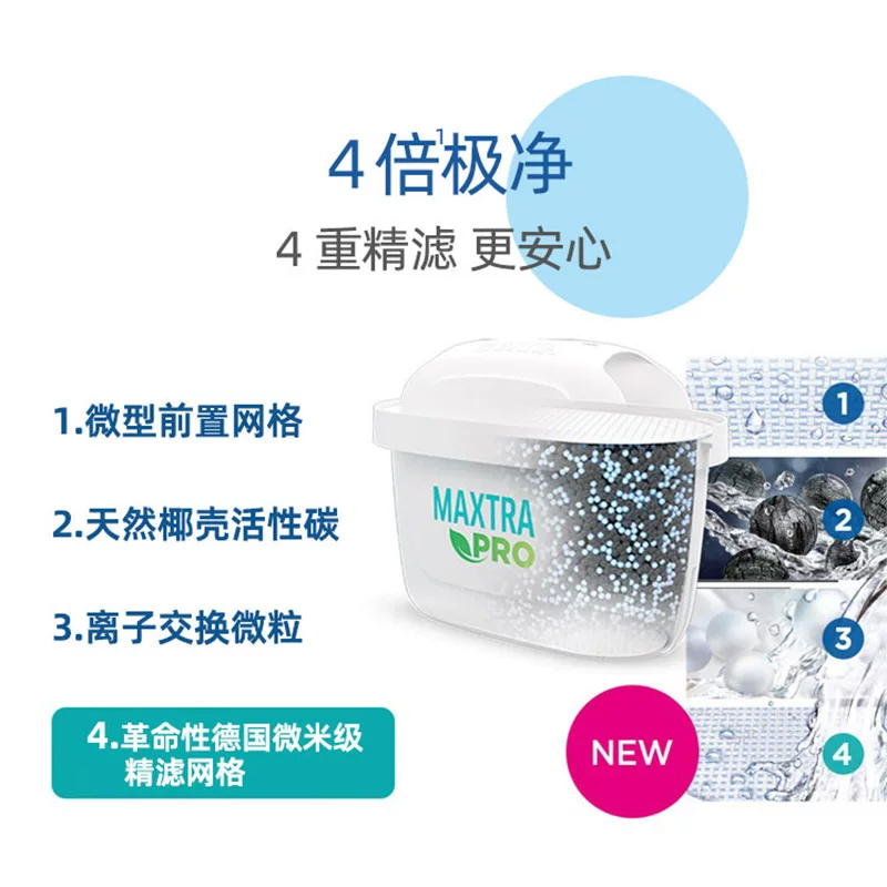 碧然德 Maxtra Pro升级版通用滤水壶净水壶3只滤芯 70元 - 86线报