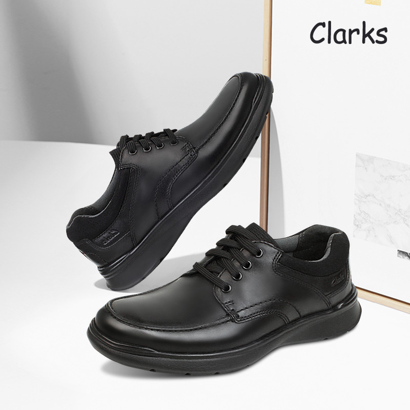 Clarks 其乐 男鞋秋冬款低帮简约单鞋日常休闲皮鞋Cotrell Edge 491.72元（需用券