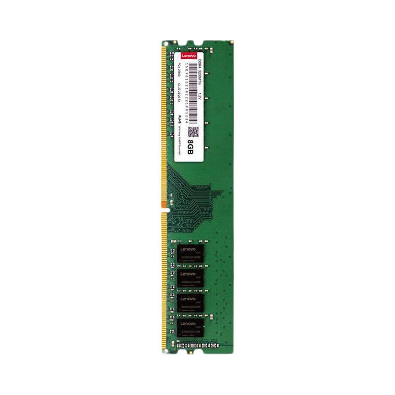 Lenovo 联想 DDR4 3200HMz 台式机内存 普条 绿色 8GB 109元