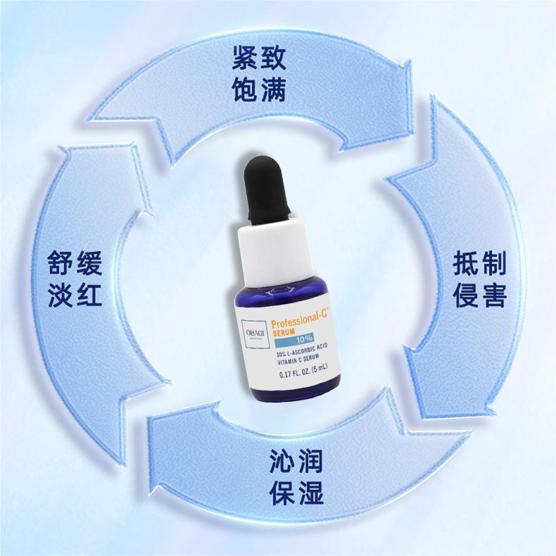 88VIP：Obagi 欧邦琪 左旋VC焕亮精华10%修护保湿5ml 57.99元（需用券）