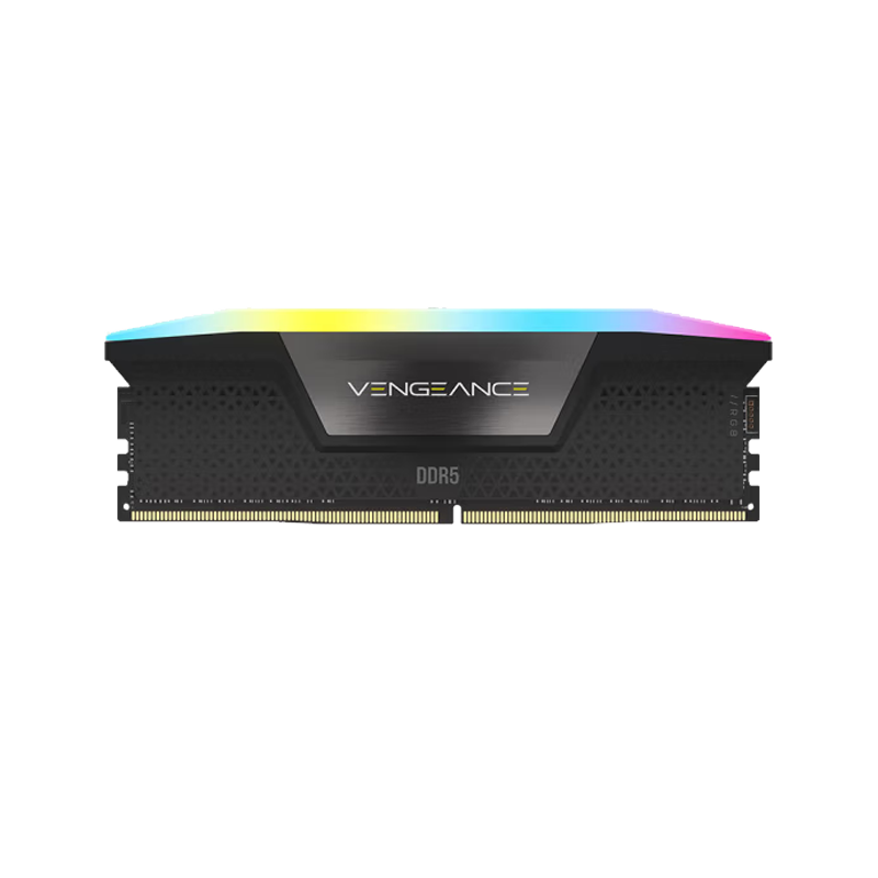 美商海盗船 复仇者系列 DDR5 5600MHz RGB 台式机内存 灯条 黑色 16GB CMH5X16G1B56C36A2-CN 459元