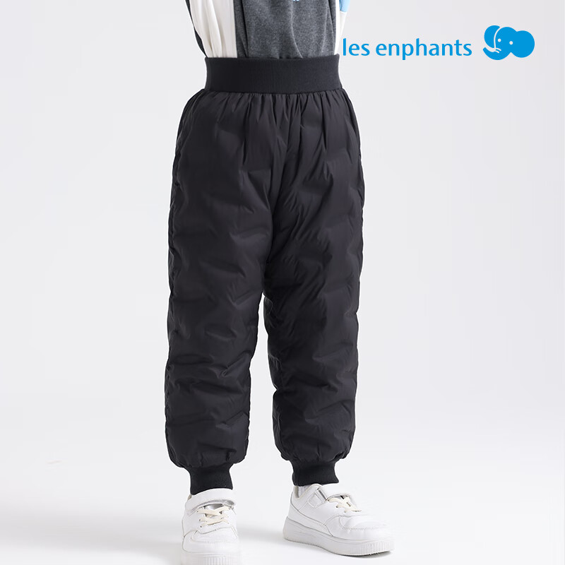 丽婴房 儿童羽绒裤 暗夜黑 114元（需用券）