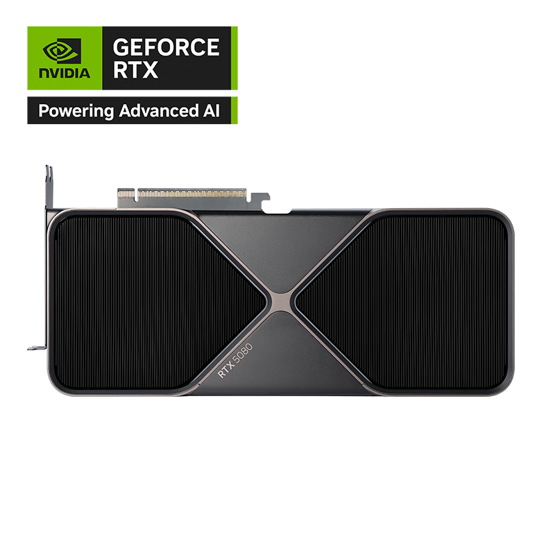 英伟达 NVIDIA GeForce RTX 5080 Founders Edition 公版显卡 16GB 8299元