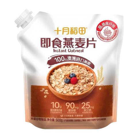 十月稻田 即食燕麦片 500g（需换购） 4.9元
