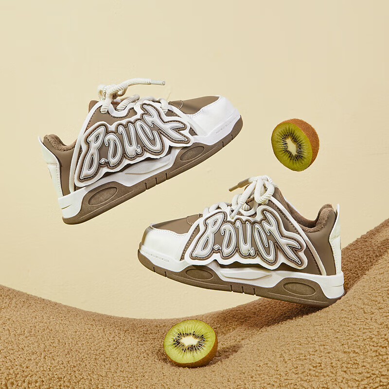 B.Duck 童鞋 男女童冬款二棉潮流百搭面包鞋 65元