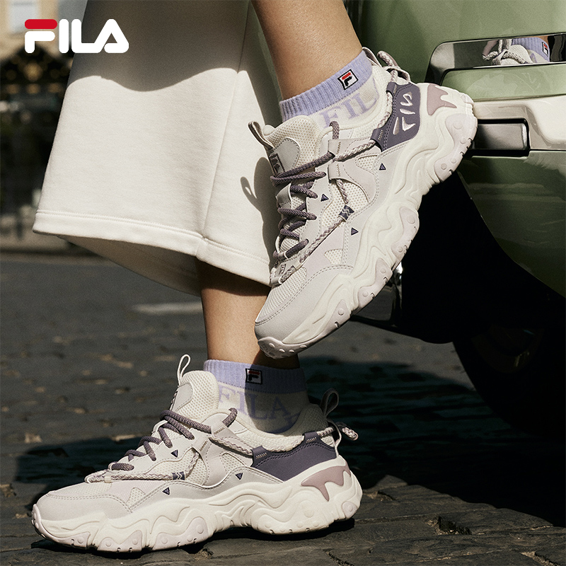 FILA 女鞋老爹鞋运动鞋2024秋季鞋子猫爪鞋5代休闲鞋 659元