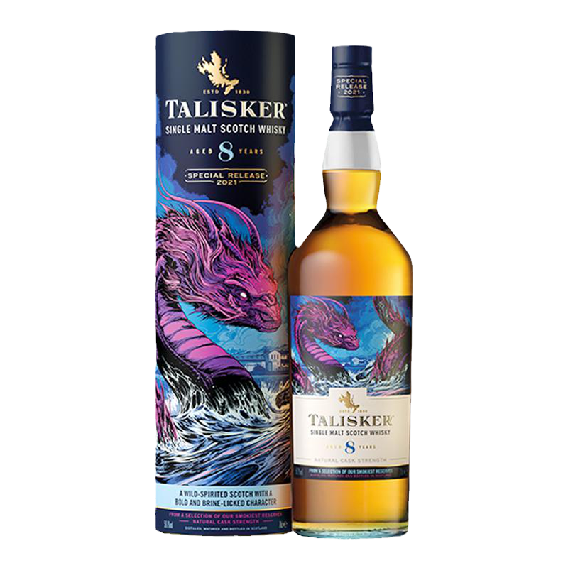 TALISKER 泰斯卡 8年 2021SR版 单一麦芽威士忌 700mL 单支装 ￥489