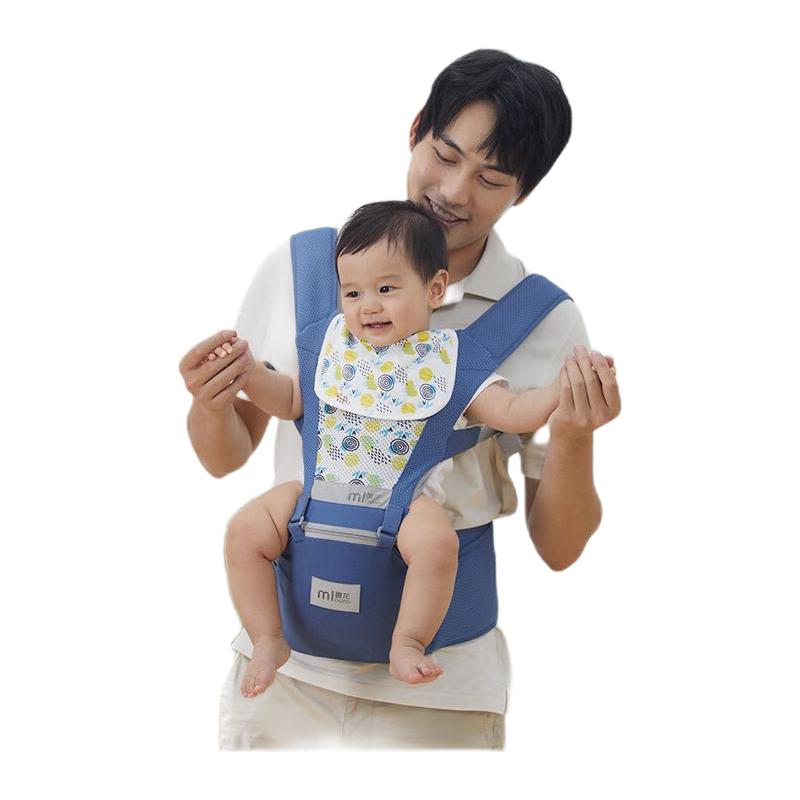 出行神器：mloong 曼龙 婴儿背带腰凳 珐琅蓝(二合一腰凳) 94元（需用券）