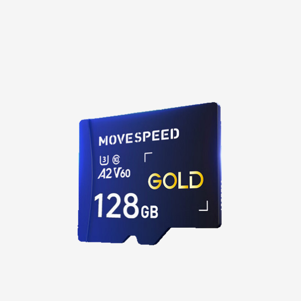 MOVE SPEED 移速 YSTFH300 MicroSD存储卡 128GB（V60，U3，A2） 69元