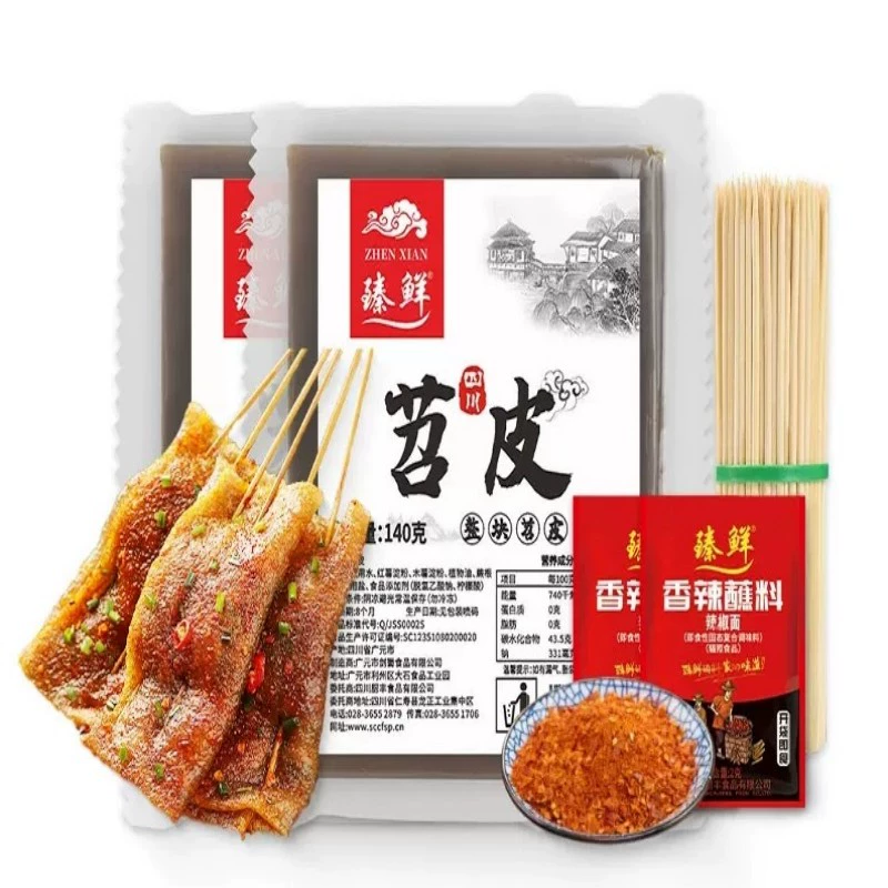 签到 送竹签+蘸料苕皮8片280g 券后6.8元