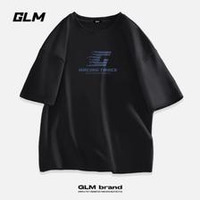 GLM 短袖t恤男纯棉 黑#JGL深蓝G ￥26.31