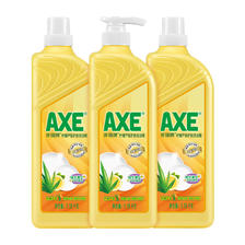 AXE 斧头 牌（AXE）柠檬芦荟护肤洗洁精1.18kg*3瓶 添加芦荟精华倍护双手 36.1元