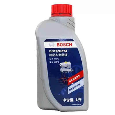 BOSCH 博世 DOT4 刹车油 通用型 1L 28.9元（需领券）