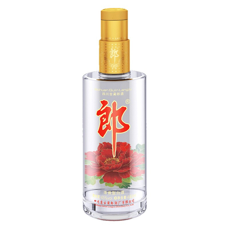 LANGJIU 郎酒 顺品480 光瓶 45%vol 浓香型白酒 拍6瓶 26.8元（需用券）