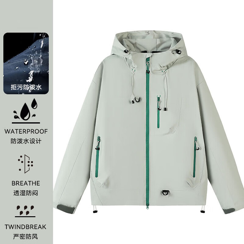 JEEP SPIRIT 吉普 户外登山服冲锋外套男女款 多款可选！ 49元（需用券）