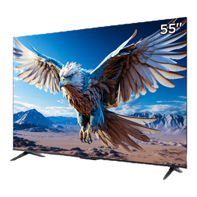 双11狂欢：雷鸟 鹏6 24款 55英寸液晶平板电视机 120Hz 3+64GB 55S375C 1412.87元