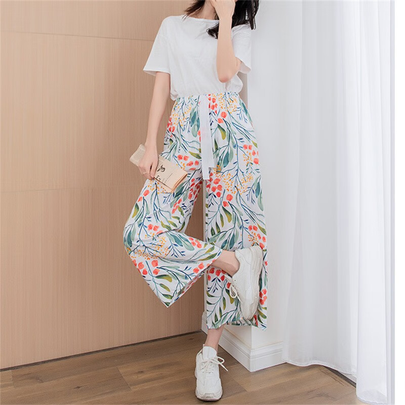 lingjing灵镜棉绸裤女夏季券后299元