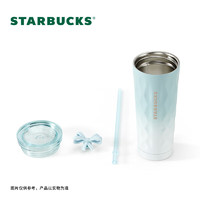 STARBUCKS 星巴克 冰蓝芭蕾系列 不锈钢吸管杯 355ml 渐变款 ￥89.4