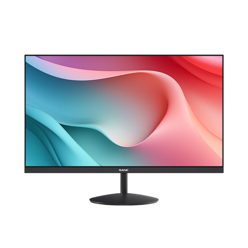 SANC 23.8英寸显示器120Hz流畅办公 硬件低蓝光IPS面板 广色域可壁挂微边框 电