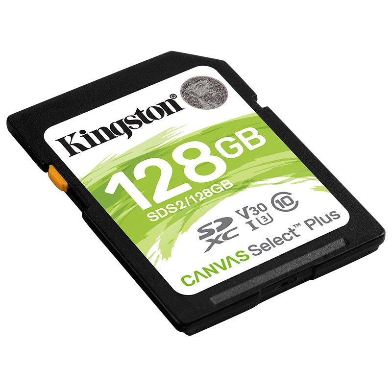 Kingston 金士顿 SD大卡相机存储卡单反微单相机内存卡 class10 SDS2/128GB 79.9元