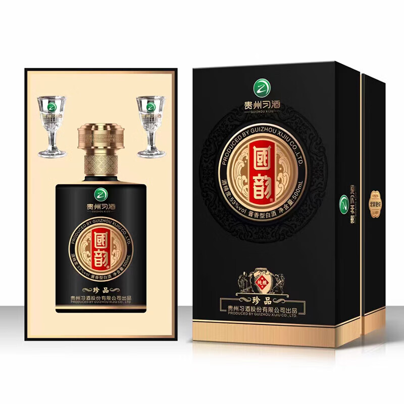 XIJIU 习酒 酱香型白酒 53度 500mL 1瓶 294.51元（需用券）