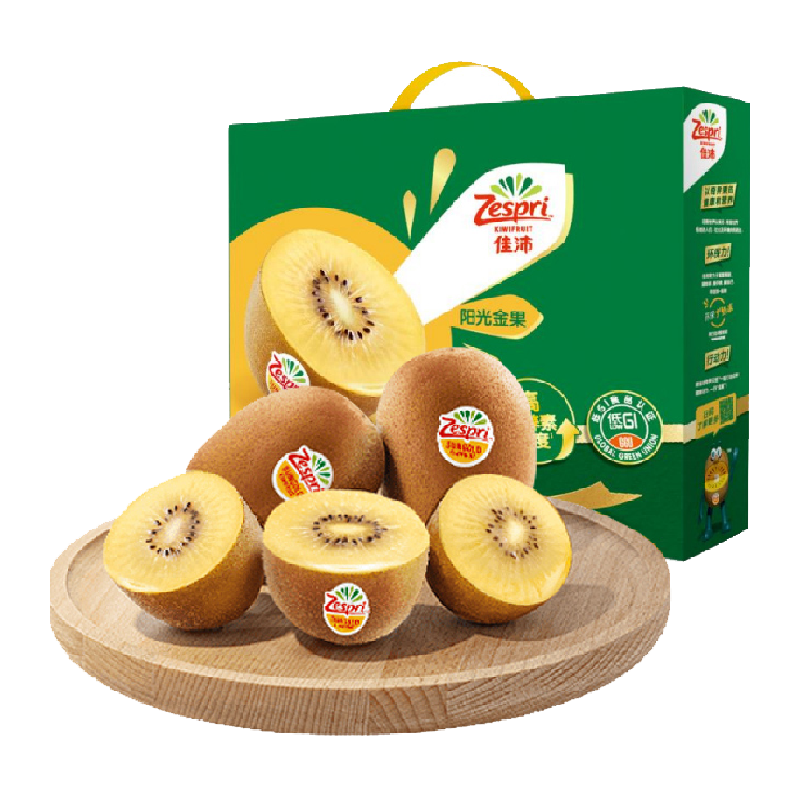 Zespri 佳沛 阳光金果 奇异果 超大果 单果146-174g 10个 礼盒装 ￥65.5