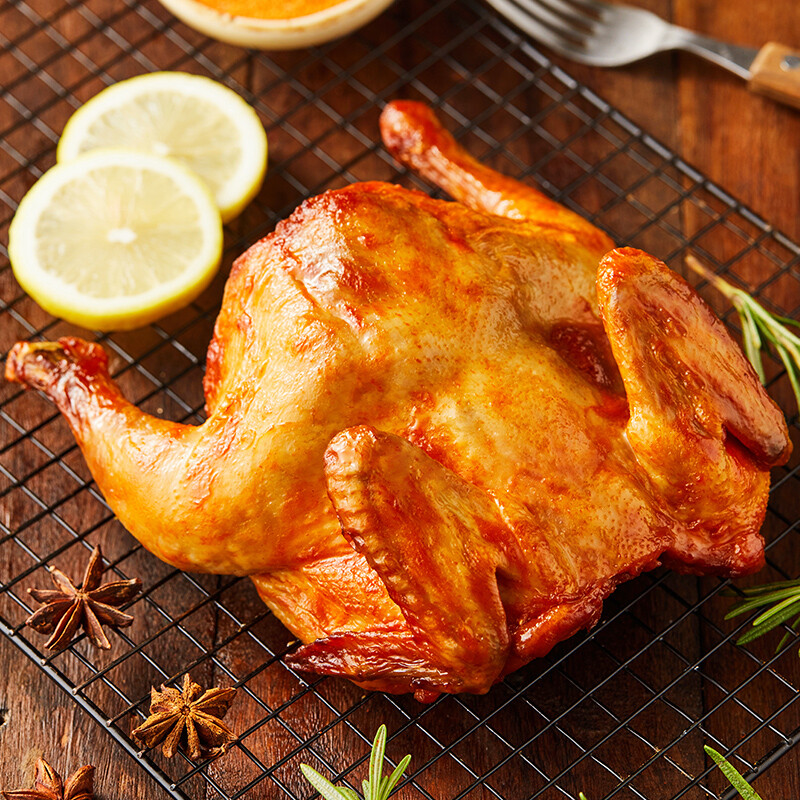 圣农 奥尔良风味烤鸡480g/袋冷冻整鸡半成品微波空气炸锅预制菜 15.5元