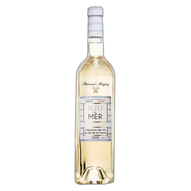 PLUS会员：贝玛格雷（Bernard Magrez）法国奥克碧海蓝天干白葡萄酒750ml单瓶 47.9