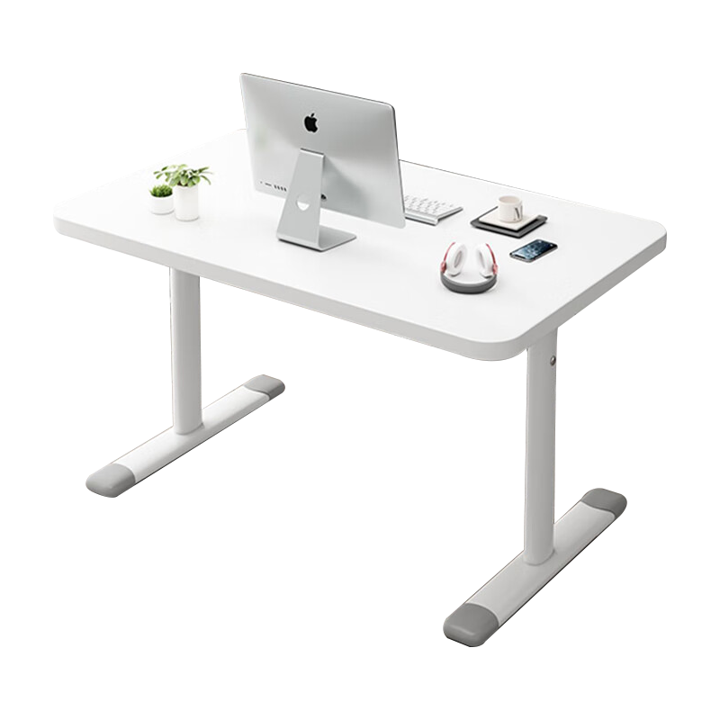 全品屋 书桌学习桌升降桌升降电脑桌家用站立式工作台手动升降桌 手摇升