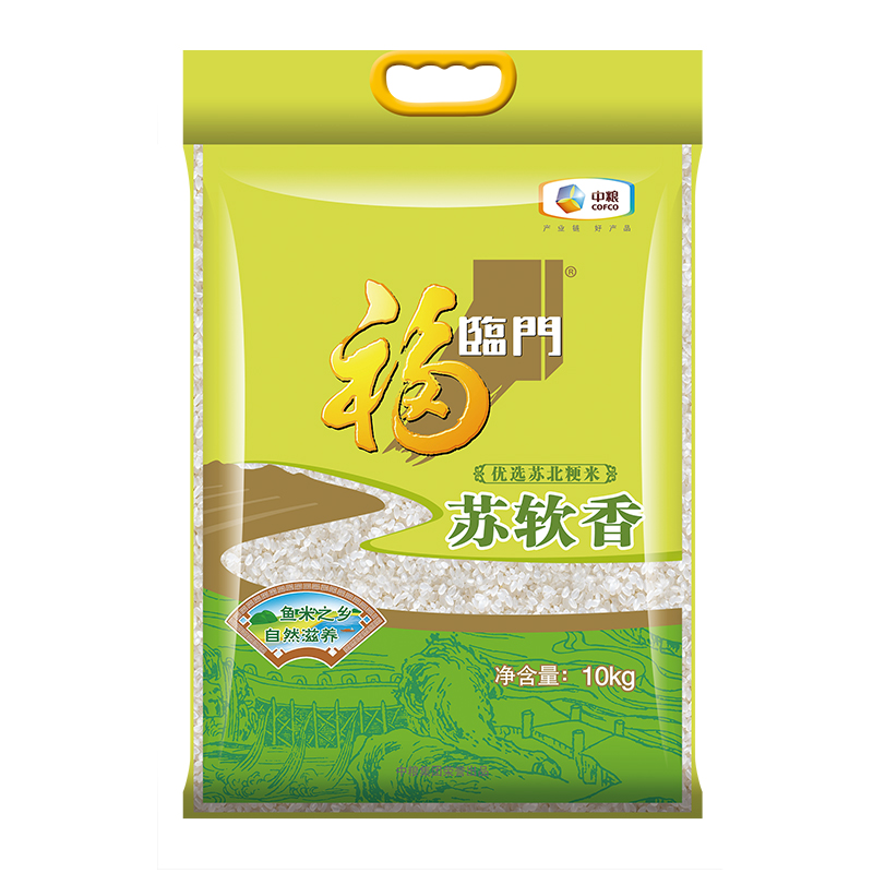 88VIP：福临门 苏软香 优选苏北粳米 5kg 23.9元